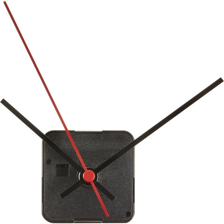 TFA Dostmann Wanduhr TFA 60.3060.01 Analoges Uhrwerk mit Uhrzeigerset Basteluhrwerk geräuscharm – Bild 1