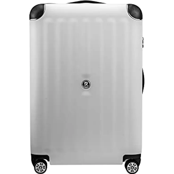Bogner Trolleycase Piz Deluxe M Weiß - Hochwertiger eleganter Rollkoffer, Größe One Size - Farbe White
