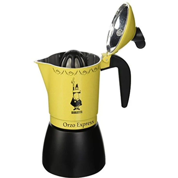 Bialetti 0002324 Malzkaffees Espressokocher, Aluminium, Alu, 4 Tassen – Bild 3