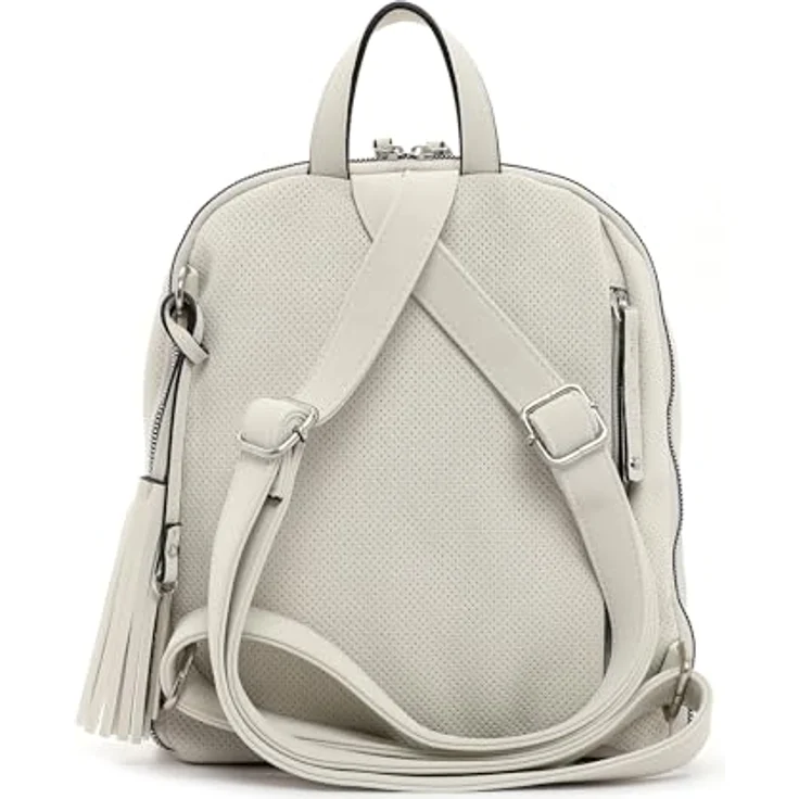 Suri Frey Romy Basic City Rucksack, 32 cm, in beige, 100% Polyurethan, ideal für den urbanen Alltag – Bild 4