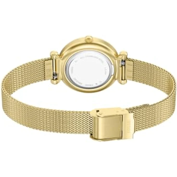 Fossil Carlie Watch, Goldfarbene Damenarmbanduhr mit Quarz-Dreizeigerwerk und Edelstahlarmband, 26 mm Gehäuse, kratzfestes Mineralglas, 50 m Wasserdichtigkeit – Bild 5