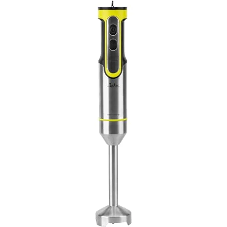 Jata JEBT1788, Stabmixer Handrührgerät mit 1200 W Leistung, schwarz, Edelstahlstäbe – Bild 1