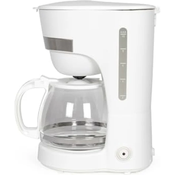 LIVOO Filterkaffeemaschine mit Permanentfilter 12 Tassen DOD200W weiß – Bild 2