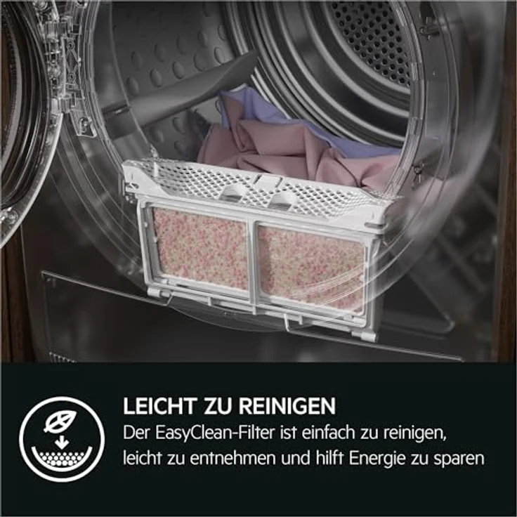 AEG TR7T50580, Wärmepumpentrockner mit ProSense® Mengenautomatik und MixDry Programm – Bild 4