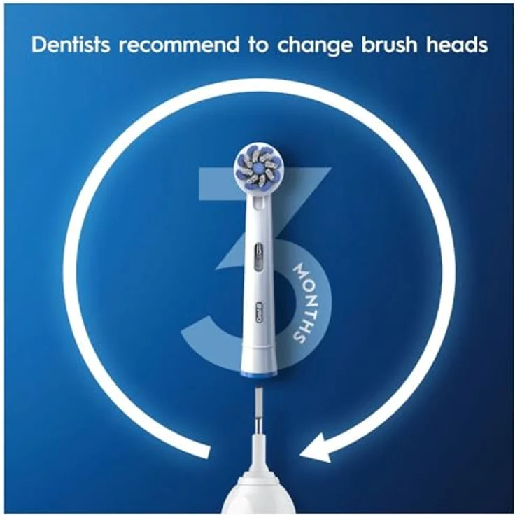 Oral-B Sensitive Clean Aufsteckbürsten, 12 Stück – Bild 4