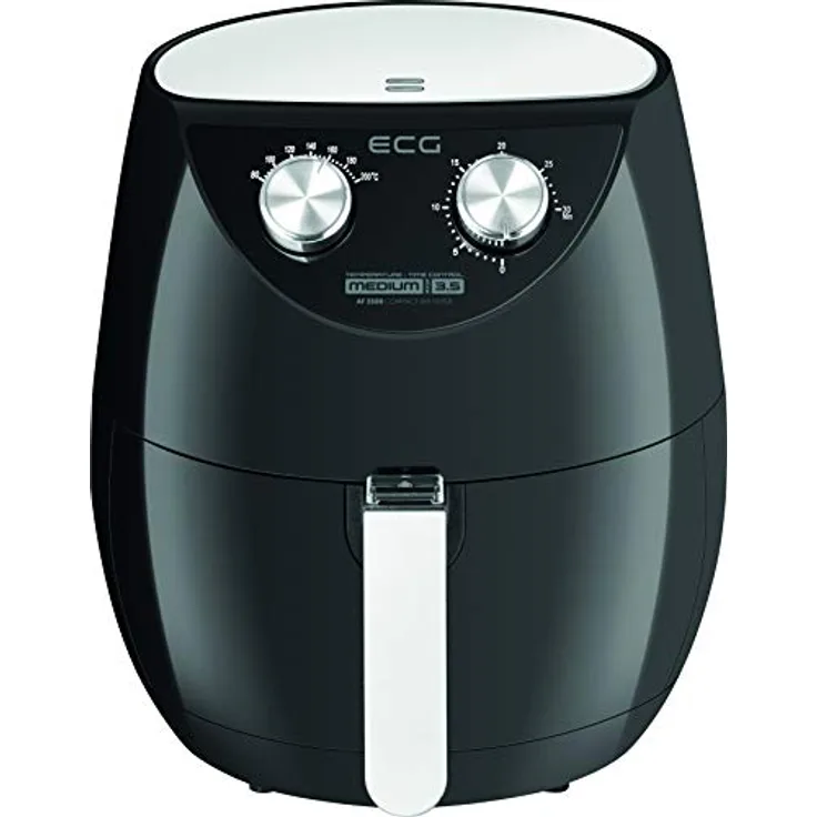 ECG AF 3500 Heißluftfritteuse, Schwarz