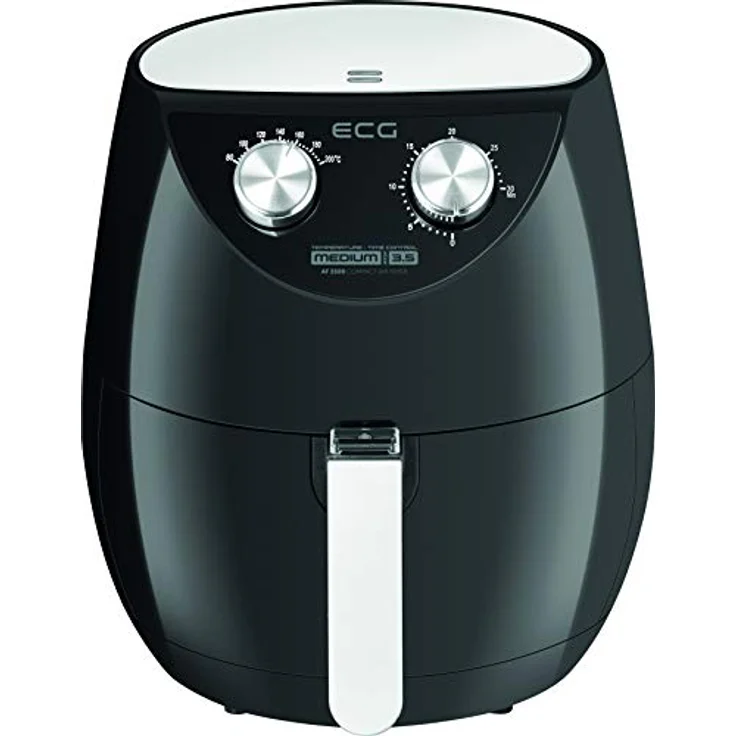 ECG AF 3500 Heißluftfritteuse, Schwarz – Bild 1