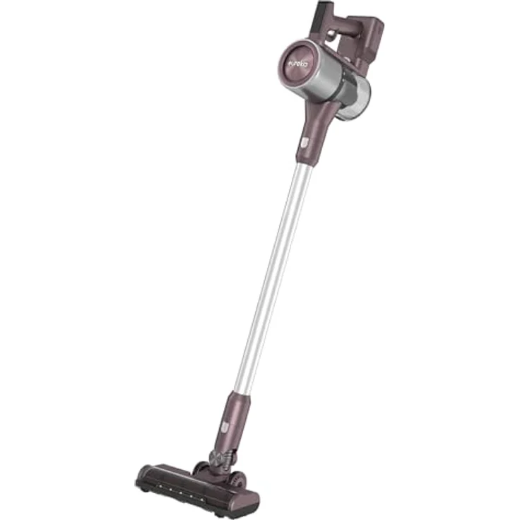 EUREKA AK10 Pet Staubsauger Kabellos, 450W Leistungsstarke Akku Staubsauger Tierhaare mit 60 Min Laufzeit & Touchscreen, Stabstaubsauger Ideal für Tierhaare, Hartböden und Teppich – Bild 4