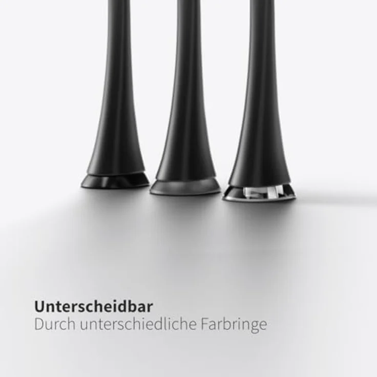 Zahnheld Bürstenköpfe Pro X-Clean Whitening elektrische Schall Zahnbürste X-Borsten weiß 3 Stück – Bild 5