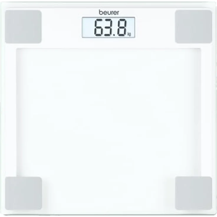 Beurer GS 14 Glaswaage Bis 150 kg Tragkraft und 100 g Einteilung – Bild 2