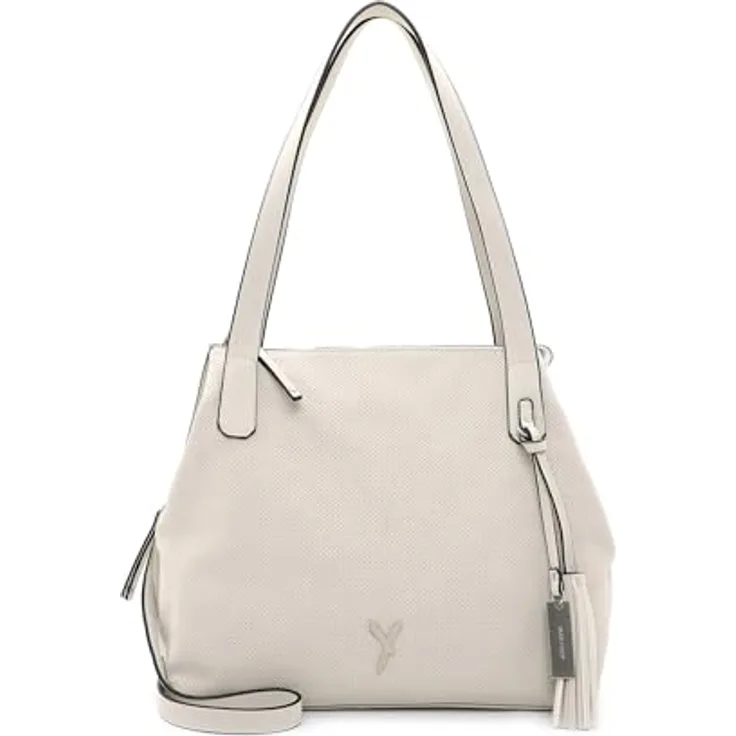 Suri Frey SFY Romy Shopper Tasche 35 cm, beige, aus 100% Polyurethan, Schultertasche