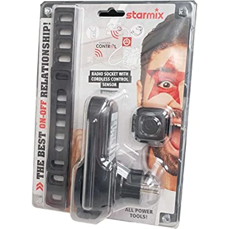 Starmix Start/Stopp Automatik mit Cordless Control - kompatibel mit und handelsüblichen Staubsaugern und Powertools - egal ob mit Akku oder Kabel