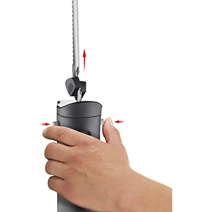 Unold 78815 Elektromesser, 9 Watt, Edelstahl-Wellenschliffmesser, kabellose Nutzung, Kunststoff, Edelstahl, schwarz – Bild 6