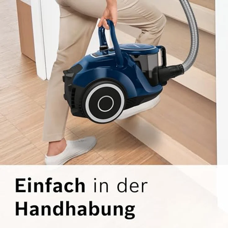 Bosch Hausgeräte Serie 6 BGC41X36, Beutelloser Staubsauger, blau – Bild 6