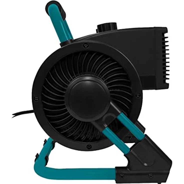 VONROC Pro Elektrische Heizung, Heizlüfter für Garagen & Werkstätten, 1350W/2000W, Keramik, 2 Heizstufen, Kühlgebläse, Thermostat, 90° Neigungsfunktion für Räume bis 20m² – Bild 3