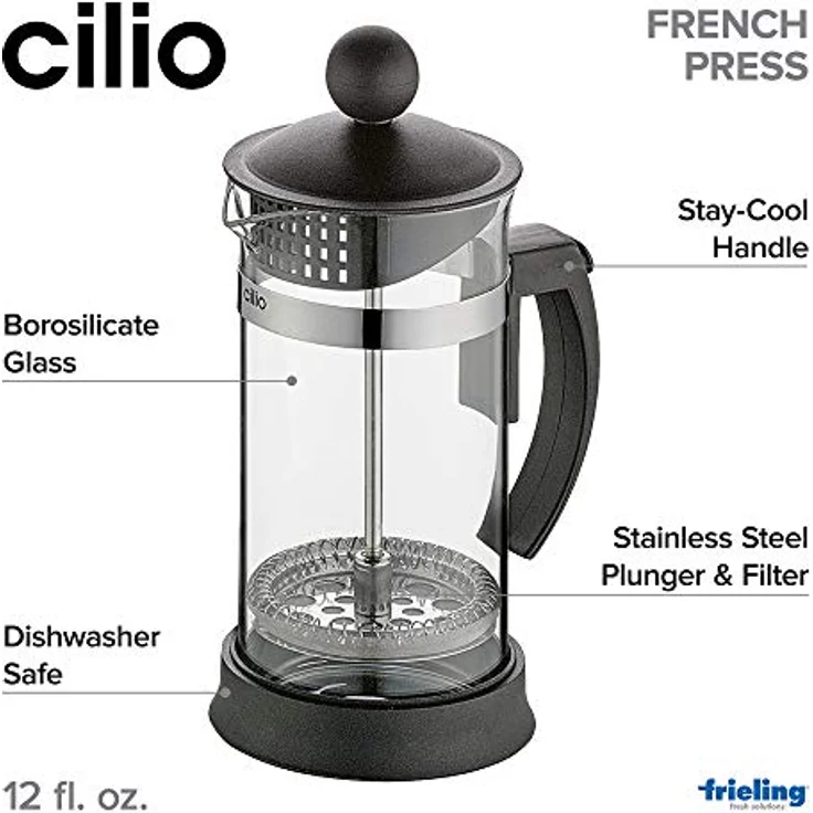 Cilio Kaffeebereiter MARIELLA-KP0000345926/transparent – Bild 3