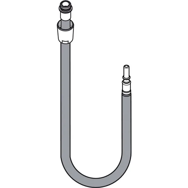 Hansgrohe 95507000 Schlauch für Spültischmischer, 1500 mm, UBA-zertifiziert