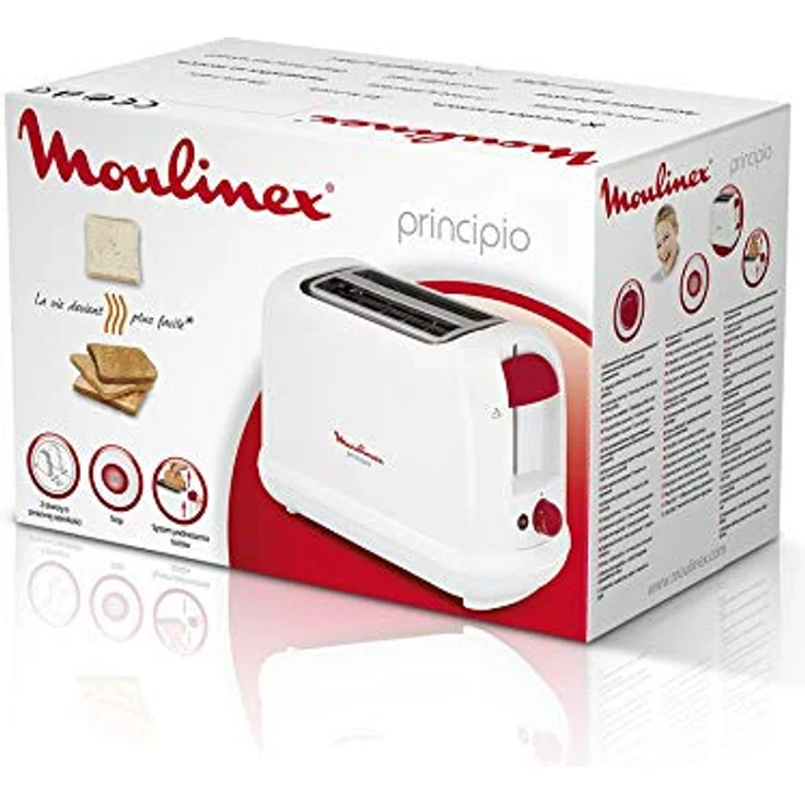 Moulinex Principio Toaster mit 2 Schlitzen, 850 W, Temperaturregler mit 7 Position – Bild 6