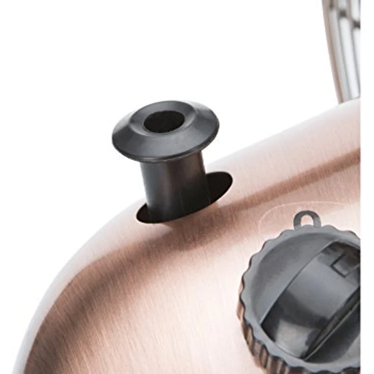 Tristar VE-5970 Retro-Tischventilator – 12 Zoll – Oszillierend – Kupferoptik – Bild 3