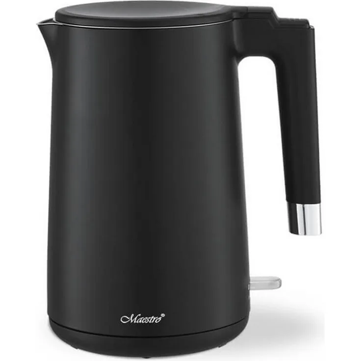 Feel Maestro Wasserkocher MR-026, 1,7 l, 1800 W, Edelstahl-Kocher mit automatischer Abschaltung und kühlbleibenden Wänden