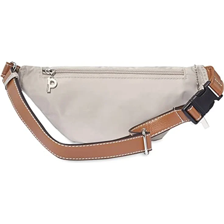 Picard Gürteltasche, stilvolles Reise-Accessoire aus matt schimmerndem Nylon mit Lederoptik-Applikationen und metallischen Details – Bild 2