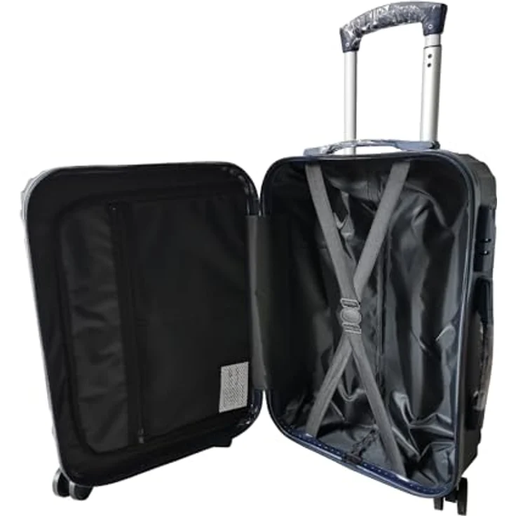 NTK-Collection Mabell Hartschalenkoffer 2er-Set Blau, 80 l (M 50-90 l, L 90-115 l), mit Zahlenschloss und leichtläufigen Rollen – Bild 5