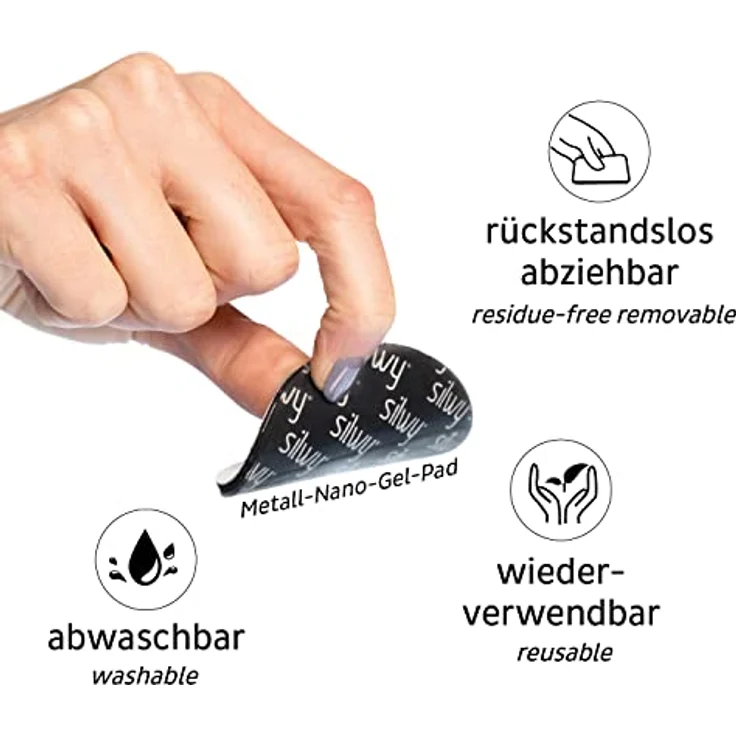 silwy® Magnetgläser LIKÖR, feine Kristallgläser mit integriertem Magnet und wiederverwendbaren Nano-Untersetzern, Made in Germany – Bild 4