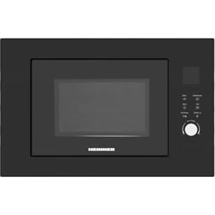 Heinner HMW-BI2360BK Einbau-Mikrowelle, 23L, 800W, Grill, LED-Display, Kindersicherung, Schwarz – Bild 2