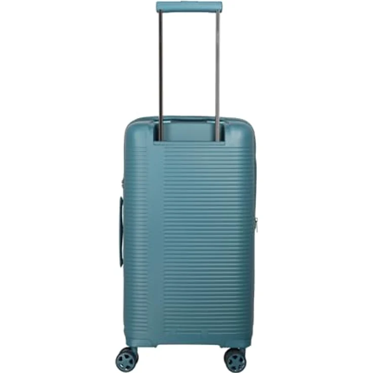 Travelite Roomer Hartschalenkoffer 66 cm Aqua, 74 Liter, mit Dehnfalte und TSA Kombinationsschloss – Bild 4