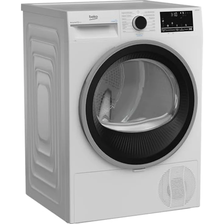 Beko B5T68219 Wäschetrockner, 8 kg, Wärmepumpentrockner mit 15 Programmen, Kondenstrockner, Aquawave Schontrommel, Säulenfähig, Weiß – Bild 5
