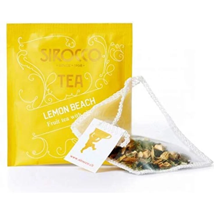Sirocco Bio Tee Lemon Beach, 20 Teebeutel à 3 g, Instanttee – Bild 2