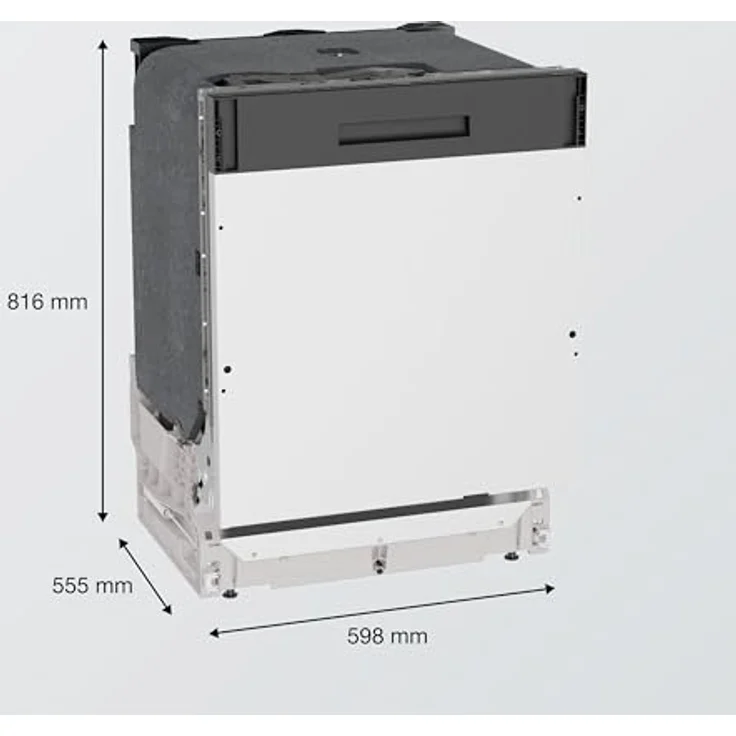GORENJE GV642D65, Einbaugeschirrspüler, 60 cm, vollintegrierbar, 70 °C Maximaltemperatur, Einphasen-Asynchronmotor – Bild 2