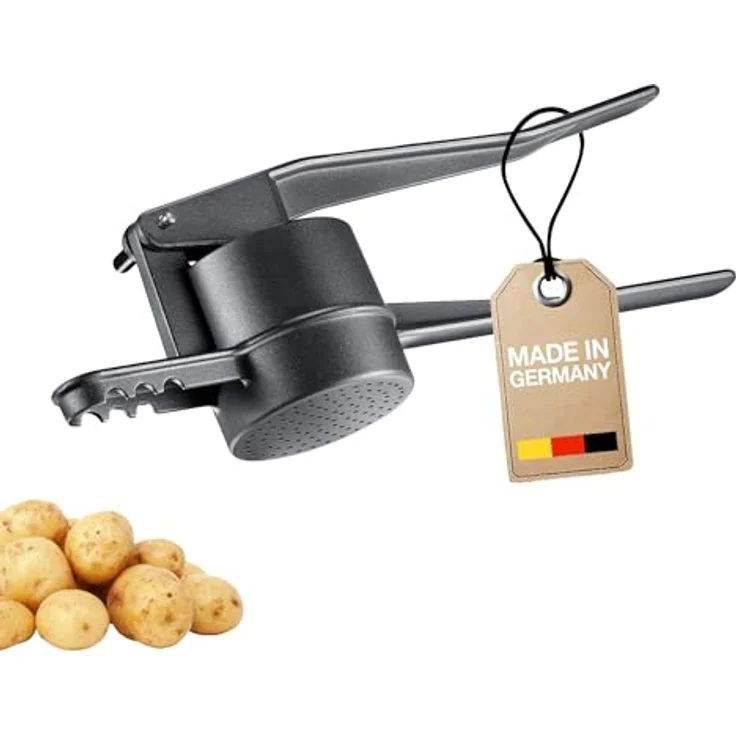 WESTMARK Spätzlepress, Kartoffelpresse mit rundem Loch, 250 ml Füllvolumen, Anthrazit – Bild 1