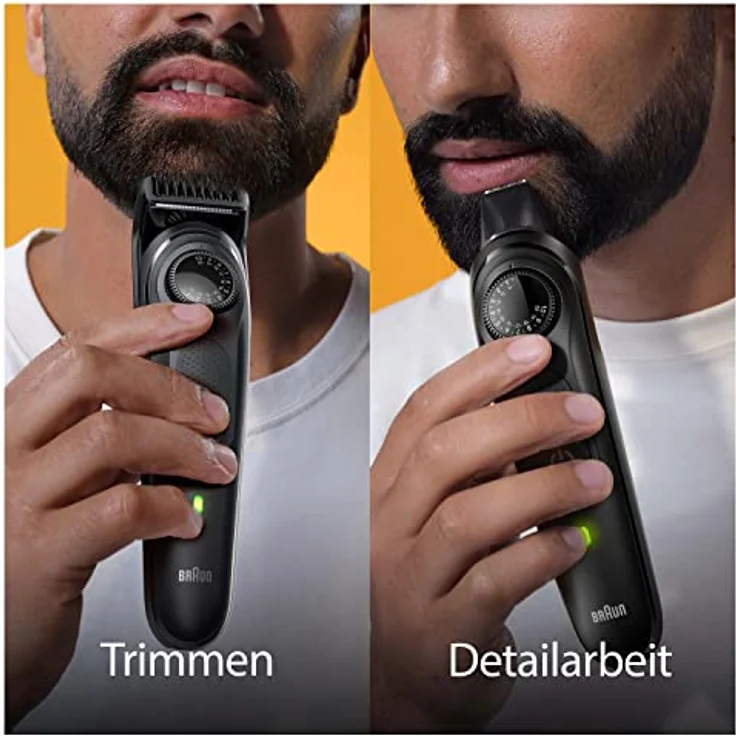 Braun Haarschneider Barttrimmer BT5430, Präzises Trimmen mit 40 Einstellungen, Wasserdicht – Bild 3