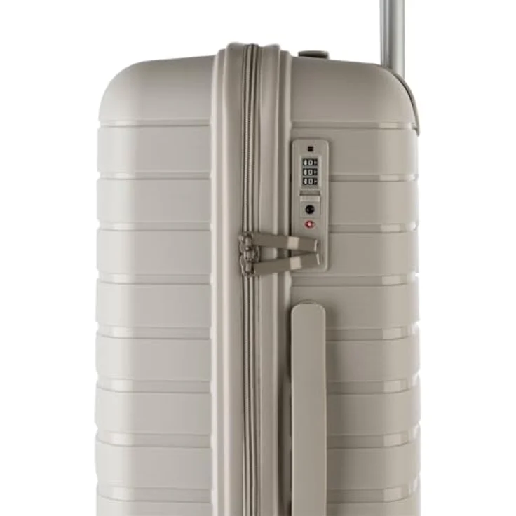 Worldpack Portland 4 Rollen Kofferset, 3-teilig, beige, aus 100% Polypropylen, Maße: 52 cm x 29 cm x 72 cm – Bild 5