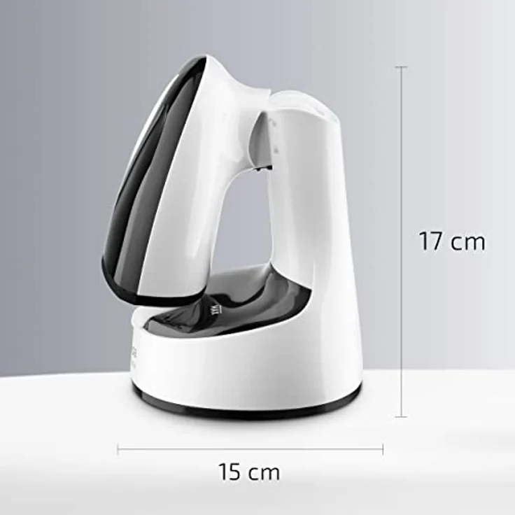 Ufesa Steamer Dampfglätter für Kleidung zusammenklappbar Vertikales Reisebügeleisen, 1470W, 150ml Tank, entfernt Falten, Gerüche und desinfiziert, Dampfbürste für dicke Stoffe, fertig in 25s, Schwarz – Bild 2