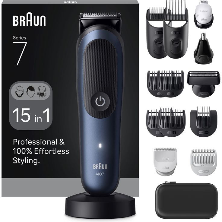 Braun All-in-One Trimmer und Haarschneider Serie 7 AIO7580