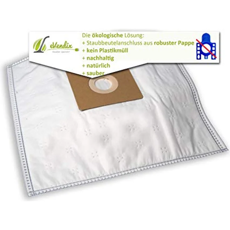 eVendix Staubsaugerbeutel für Beko VCC 61605 AF, 20 Stk. Microvlies mit 2 Mikro-Filtern, hohe Filtration und Saugkraft – Bild 5