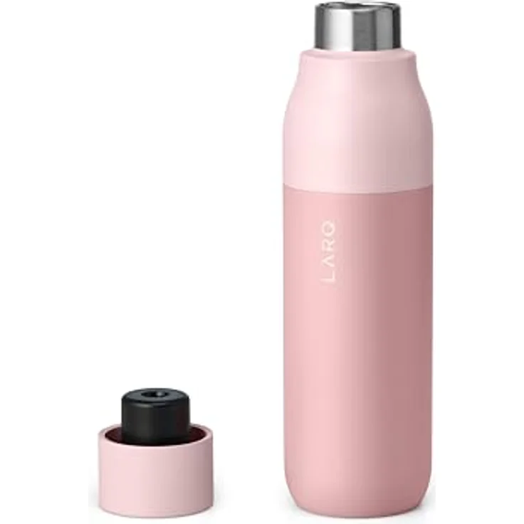 LARQ Trinkflasche selbstreinigend PureVis isoliert 500 ml Himalaya pink – Bild 5