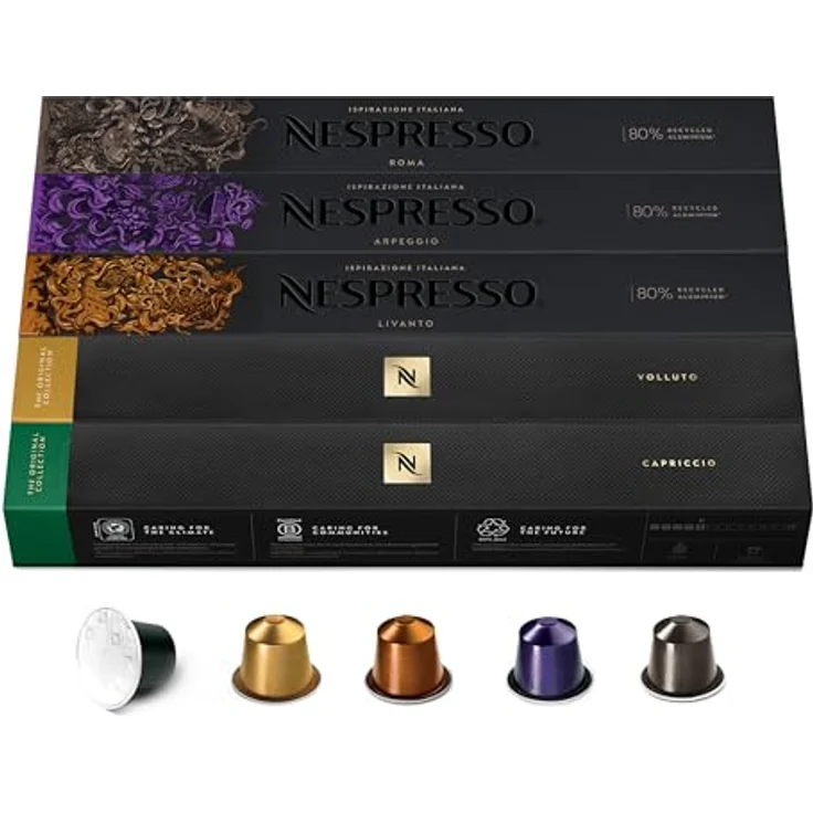 Nespresso SORTIMENT - 50 ESPRESSO KAPSELN, 250 g – Bild 2