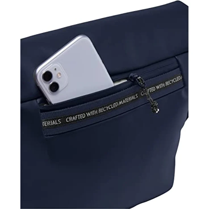VAUDE Umhängetasche Mineo 9 Messenger-Tasche Office-Tasche, PVC-frei, 9 Liter, recyceltes Polyester, schwarz – Bild 5