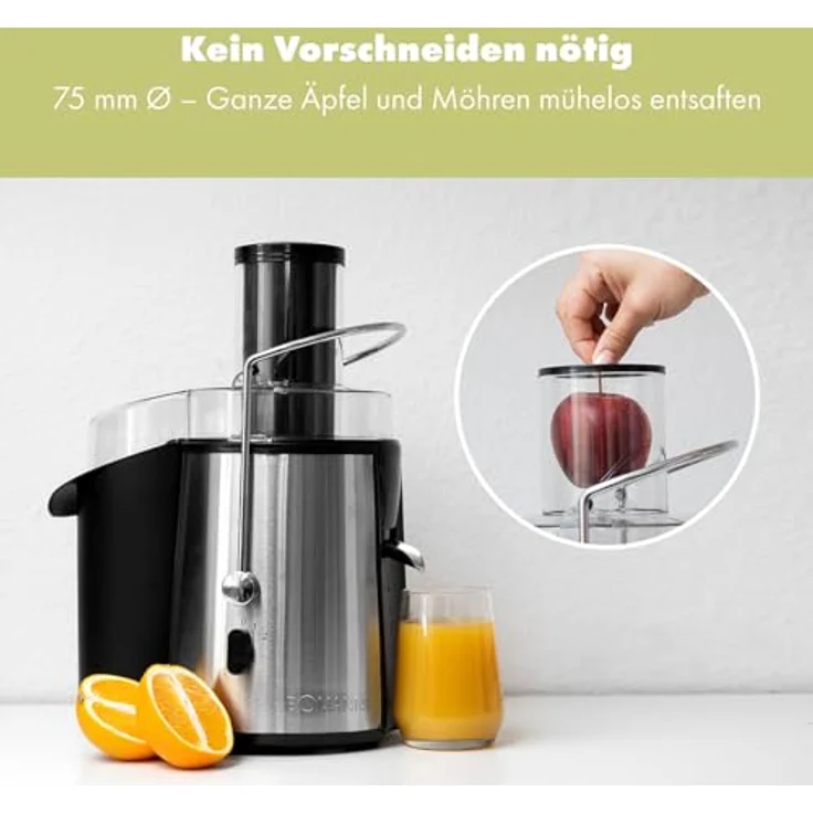 Bomann AE 1917 CB Profi Automatik Entsafter – Bild 2