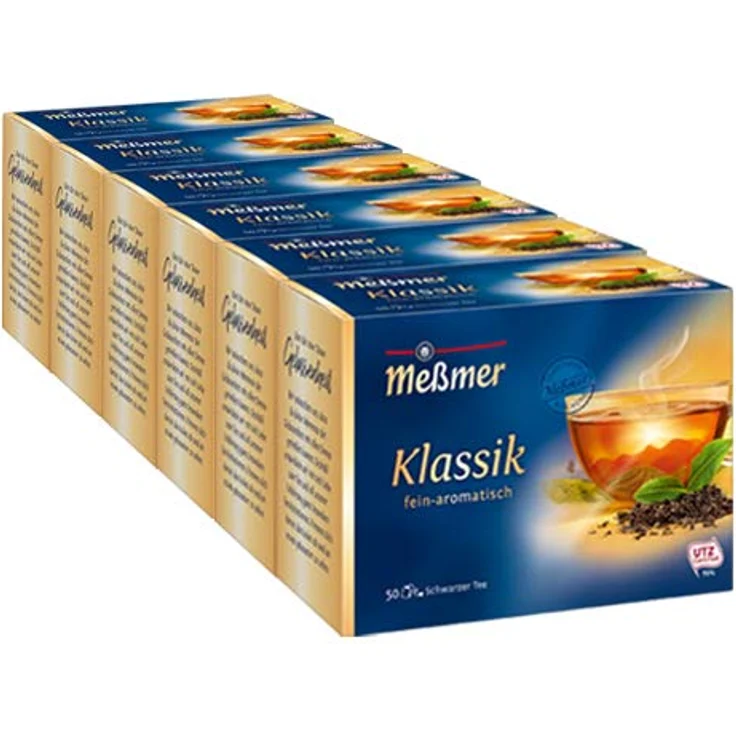 Meßmer Klassik, 50 Beute, 6er Pack (6 x 88 g) – Bild 1