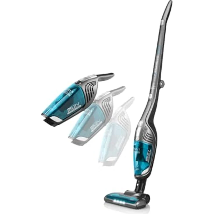 ETA Moneto Aquaplus II Premium I Stab- und Handstaubsauger mit Wischaufsatz 3 in 1 I Li-Ion Akku 25.2V I HEPA Filter I 150 ml I Click & Clean – Bild 3