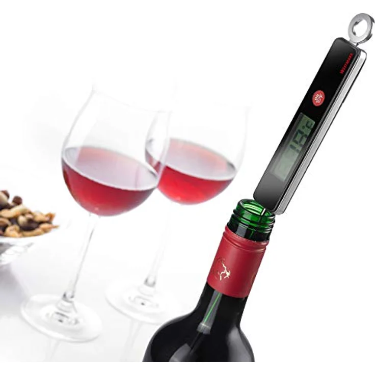 Westmark Digitales Einstichthermometer, Mit automatischer Ausschaltfunktion, Gesamtlänge: 27,7 cm, Rostfreier Edelstahl-Kunststoff, Schwarz-Silber, 12782280 – Bild 7
