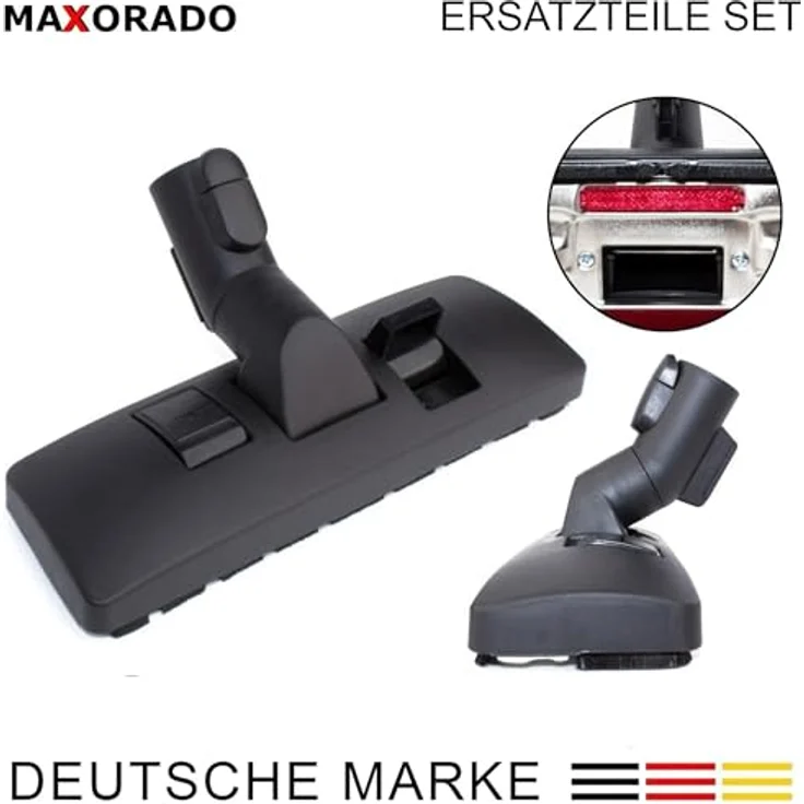 Maxorado Staubsaugerdüsen-Set für Miele S8 S8340 C3, 10-tlg, drehbarer Saugschlauch, drehbarer Möbelpinsel, Zubehör für 10563760, 7863552, 7863553, 7863554, 7863555, S8, S8000 Serie, C3 – Bild 5
