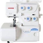 Janome Overlock-Nähmaschine Janome Overlock 8002D, weiß, mit Standardnähfuß und Fußanlasser
