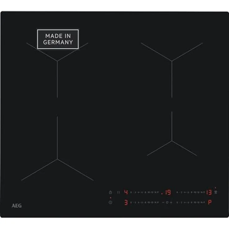 AEG Induktionskochfeld TO64IA0AIT, Autark 60 cm, 4 Flex-Kochzonen, Kratzresistente SaphirMattSE-Oberfläche, Powerfunktion, Timer, Touch-Bedienung, Rahmenlos, HOB2HOOD kompatibel