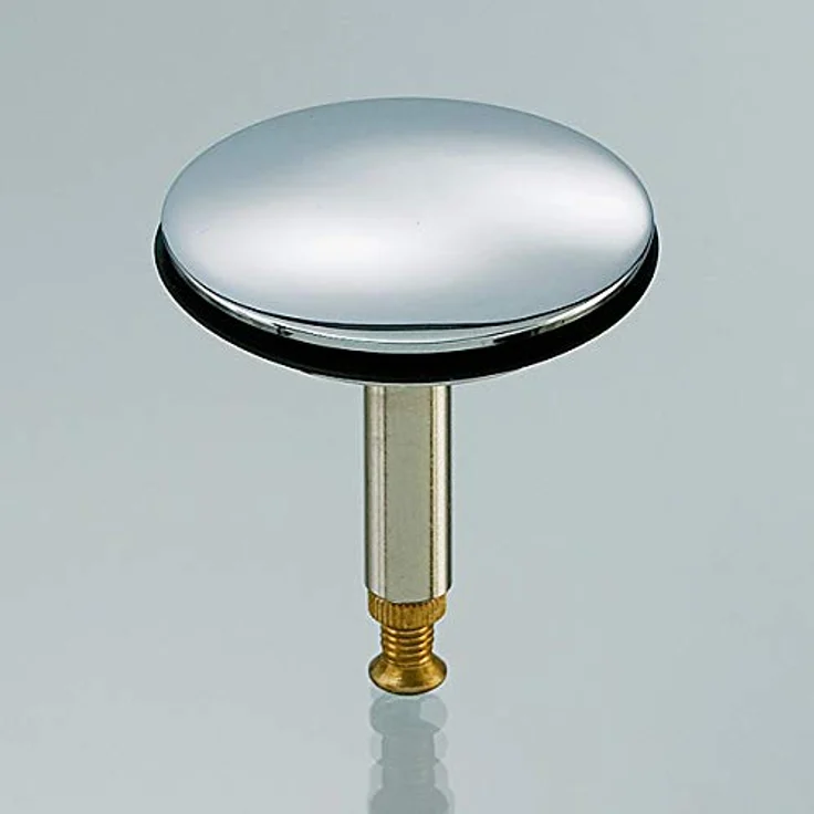 Ventilstopfen 43,8 mm Messing hartverchromt Verschlussstopfen Ablaufstopfen – Bild 5