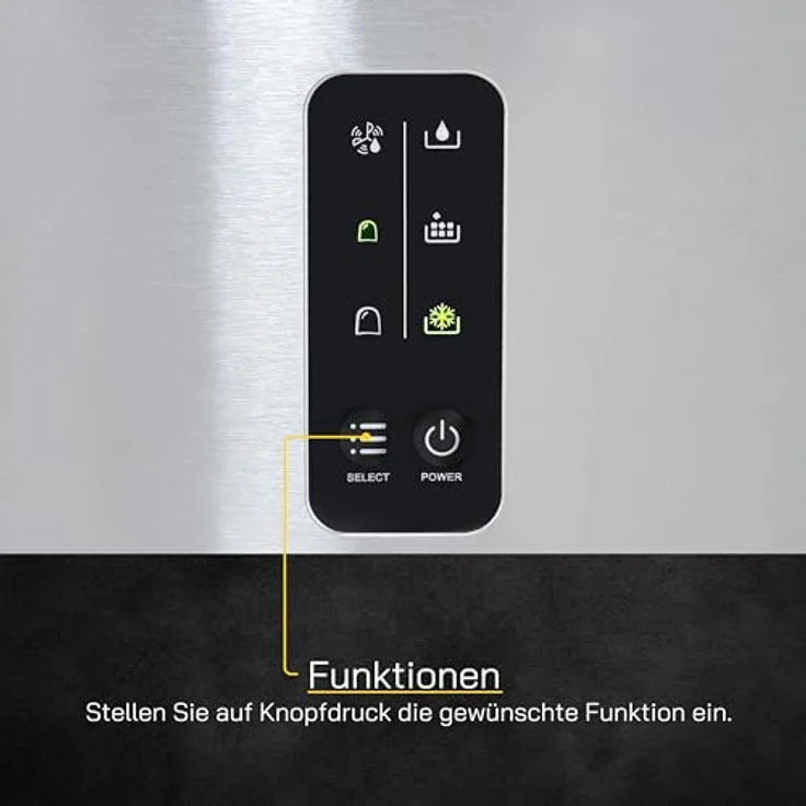 GUTFELS Eiswürfelbereiter ICE MAKER 4015 | Display | 12 kg in 24 h | 2 Eiswürfelgrößen | 1,2 kg Fassungsvermögen | 120 W | Eiswürfelschaufel – Bild 2